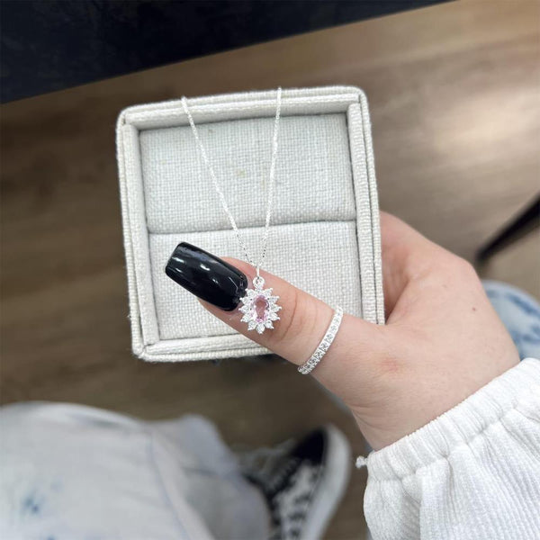 COLAR OVAL GRANDE COM MICRO EM VOLTA