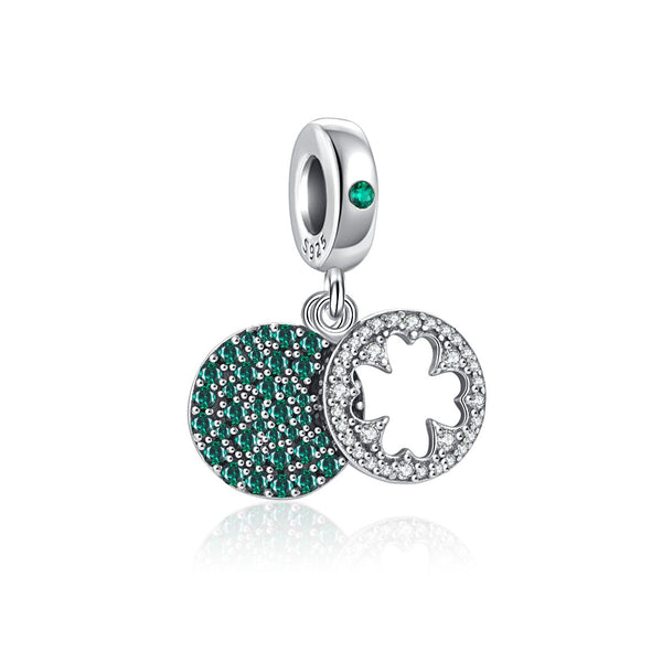 Berloque em prata - Charm My Life Trevo de Quatro Folhas