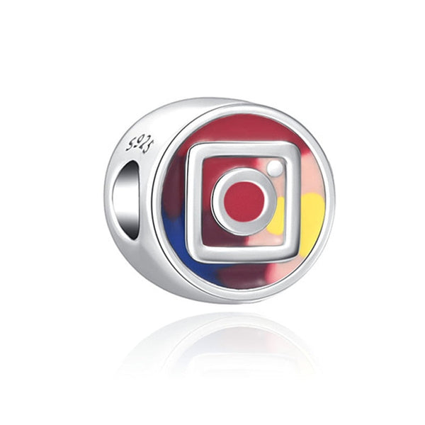 Berloque em prata - Charm My Life Instagram