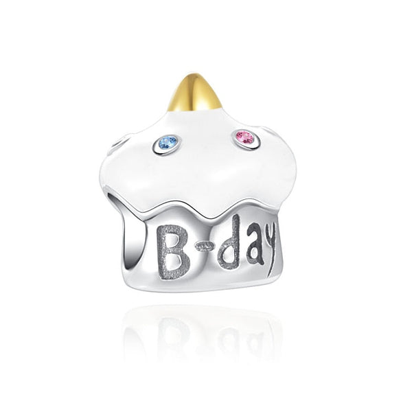 Berloque em Prata - Charm My Life B-day
