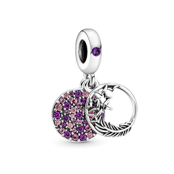 Berloque em prata - Charm My Life Cerejeira