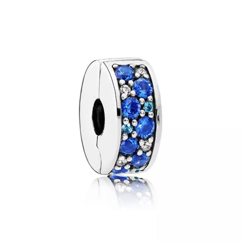 Berloque Cilpe em prata - Charm My Life Blue