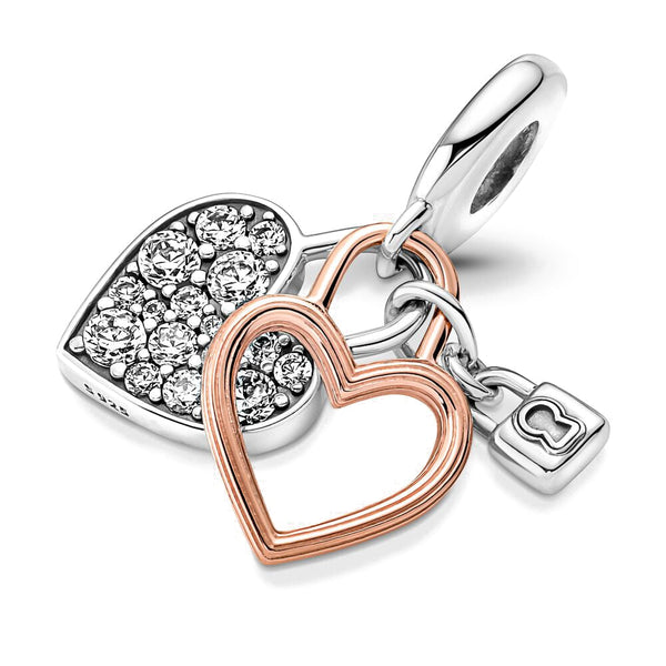 Berloque em Prata - Charm My Life Cadeado do Amor