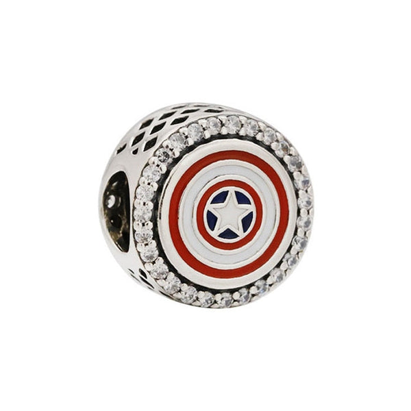 Berloque em prata - Charm My Life Capitão América