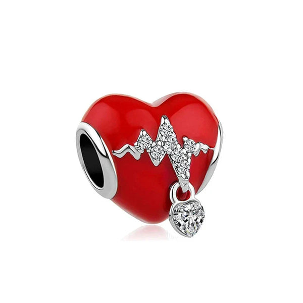 Berloque em Prata 925 - Charm My Life Coração