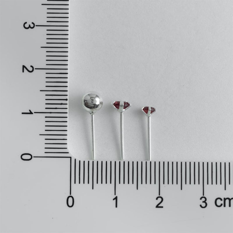 BRI TRIO 3,4MM RUBI E 5MM BOLINHA