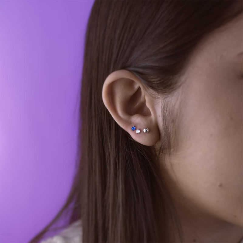 BRI TRIO 3MM CRISTAL/ 3MM SAFIRA/ 4MM BOLINHA