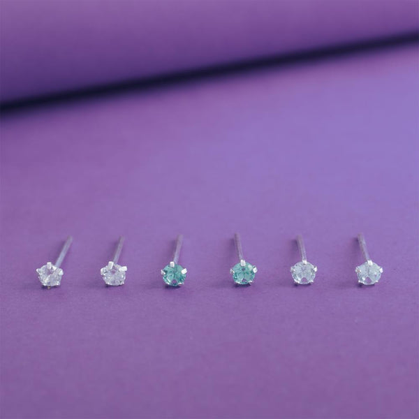 BRI TRIO 3MM TURM / 3MM AZUL AQUA / 3MM CRISTAL