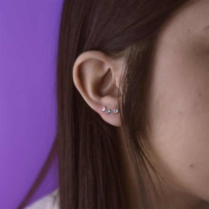BRI TRIO 3MM TURM / 3MM AZUL AQUA / 3MM CRISTAL
