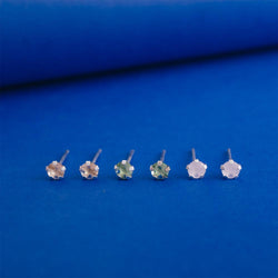 BRINCO TRIO PEDRA 4MM