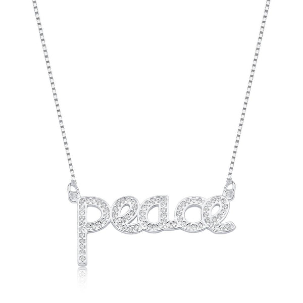 COLAR PEACE CRAVEJADO