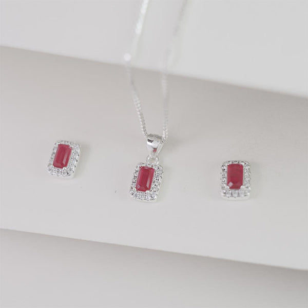 CONJUNTO RETANGULO COM ZIRCONIAS 0,7MM